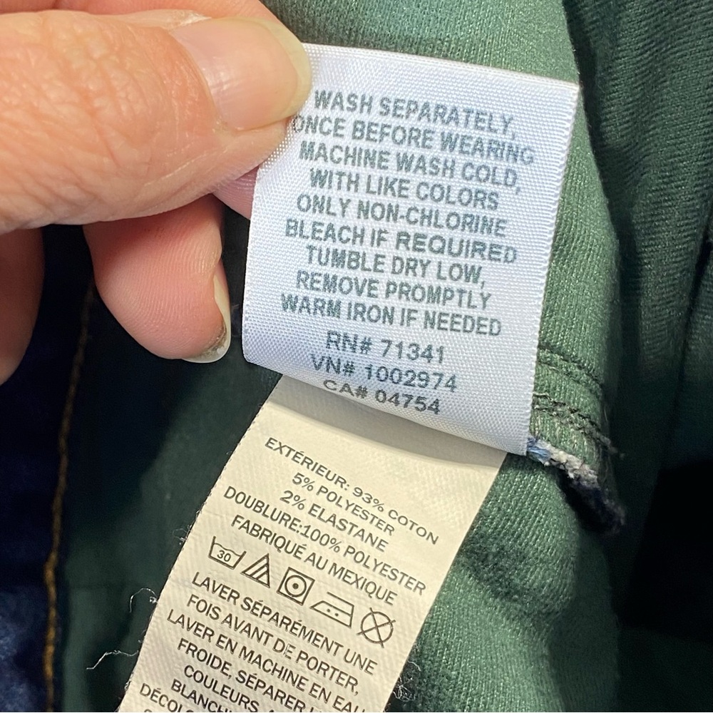 L.L. Bean Jeans Women's 12 Blue Classic Fit Straight Leg Hi Rise Preppy Denim - Picture 9 of 14